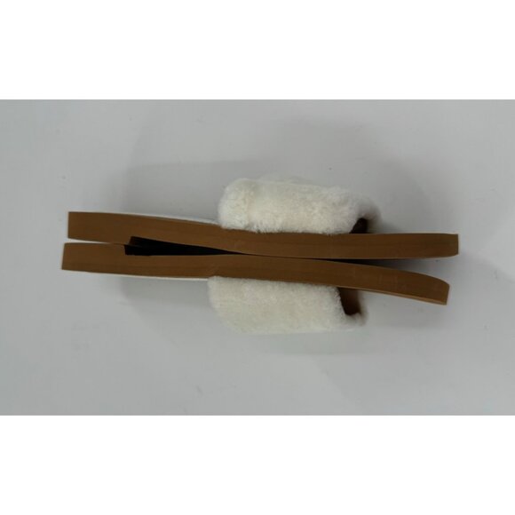 Stuart Weitzman Women's Cammy Shearling Slide Sandals 5B US - Picture 8 of 9